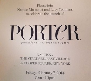  Porter Launch Party
