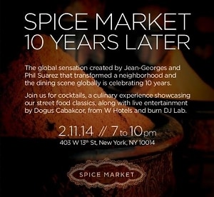 Spice Market 10th Anniversary