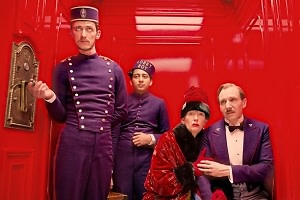 "The Grand Budapest Hotel" with Wes Anderson and Ralph Fiennes