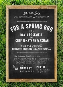 BBQ with David Rockwell and Jonathan Waxman for Sneak Peak of New Caliber Grill
