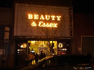 Upstairs at Beauty & Essex