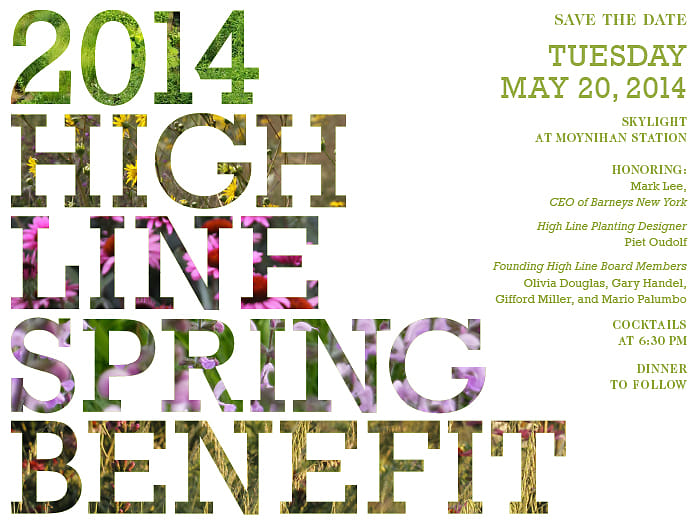2014 Highline Spring Benefit