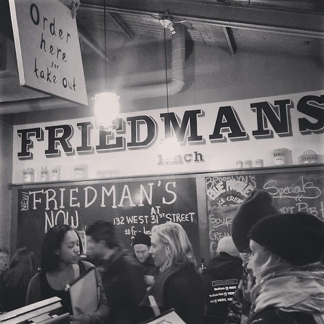 Friedmans Lunch 