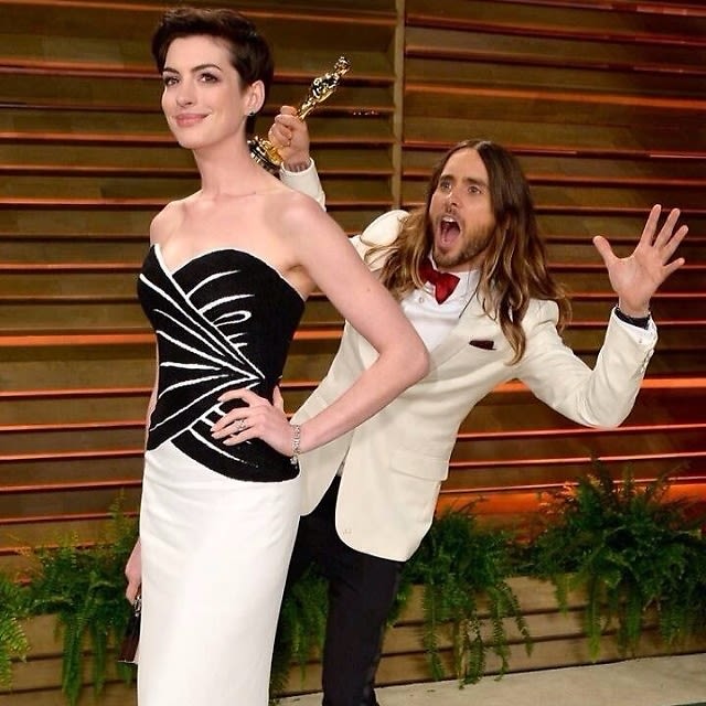 Anne Hathaway, Jared Leto