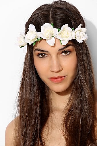 Urban Outfitters Roses Flower Crown Headwrap