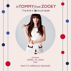 To Tommy From Zooey Macy's Appearance