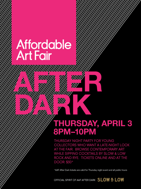 Affordable Art Fair 2014 After Dark