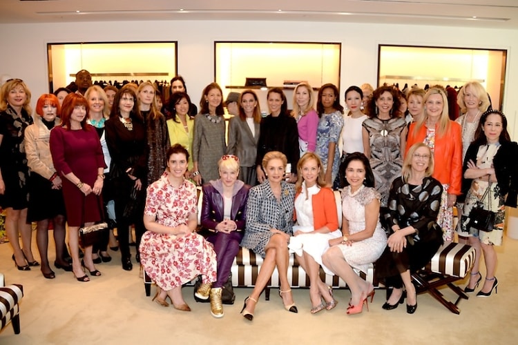 Carolina Herrera hosts a Luncheon for the Board of Director and friends of The Couture Council of The Museum at FIT