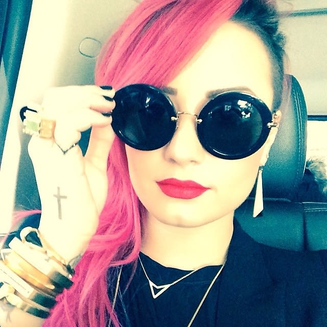 Demi Lovato Vibrant Hue