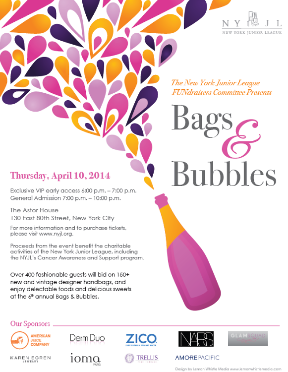 NYJL Sixth Annual Bags & Bubbles Silent Auction