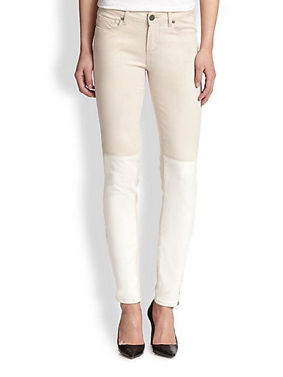 Paige Cara Paneled Skinny Jeans