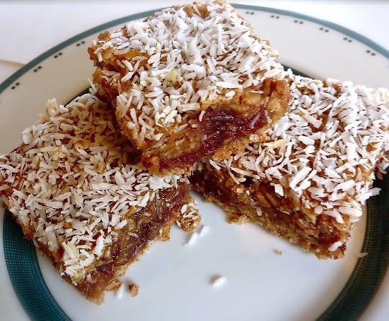 Coconut-Date Bars