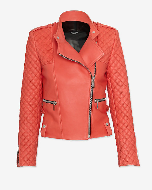 Barbara Bui Moto Leather Jacket