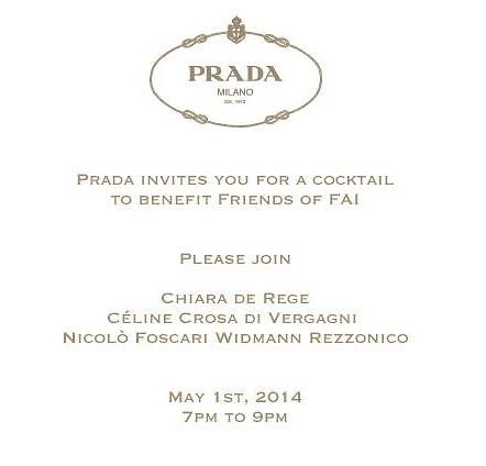 Cocktail Reception at Prada