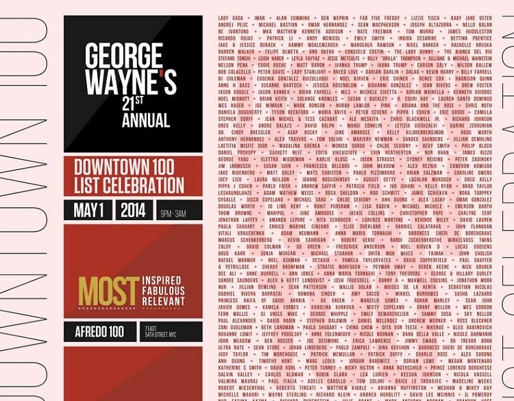 George Wayne's Downtown 100 List Celebration