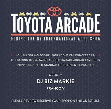 Toyota Arcade During the New York International Auto Show
