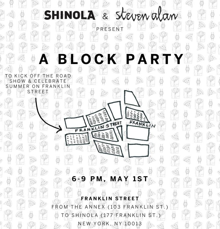 Steven Alan Franklin Street Block Party