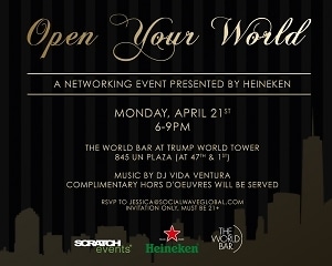 Open Your World: A Networking Event Presented by Heineken