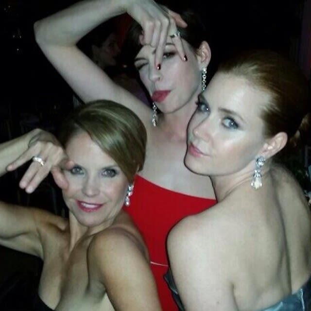 Anne Hathaway, Amy Adams, Katie Couric