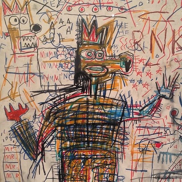 Jean-Michel Basquiat Opening Reception at Acquavella Galleries