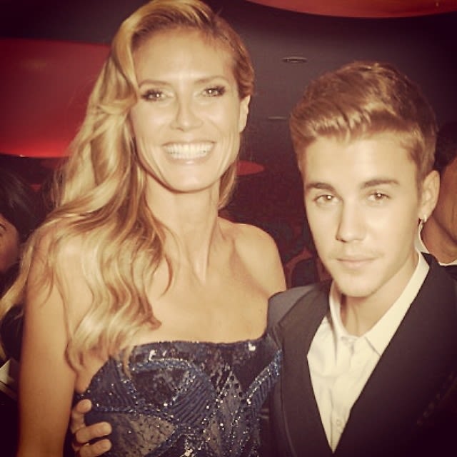 Heidi Klum, Justin Bieber