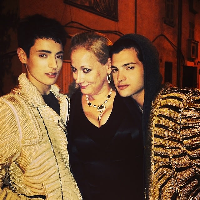 Harry Brant, Amy Sacco, Peter Brant