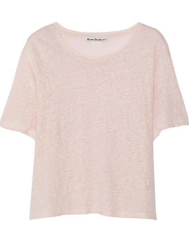 Acne Studios Wonder Slub-Linen T-shirt