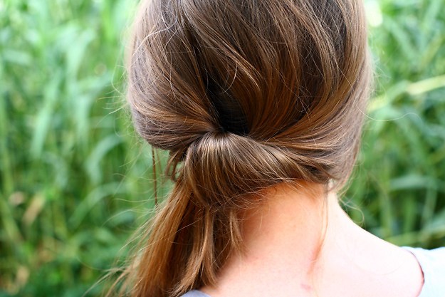 Topsy Turvy Ponytail