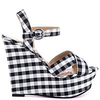 Amina Black Wedges by Paris Hilton