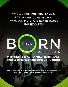  Vogue Hosts Born Free Mother's Day Carnival 