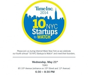 Time Inc's 10 NYC Start Ups To Watch