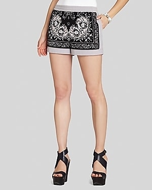 BCBGMAXAZRIA Issac Printed Shorts