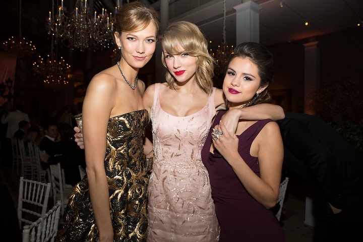 Karlie Kloss, Taylor Swift, Selena Gomez