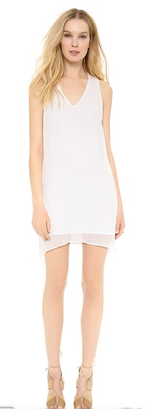 Helmut Lang Side Drape Dress