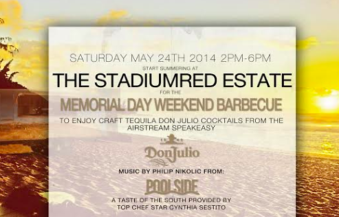 The Stadiumred Estate BBQ With Tequila Don Julio 