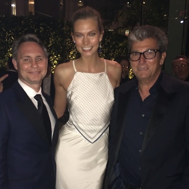 Jason Binn, Karlie Kloss, Andrew Rosen 