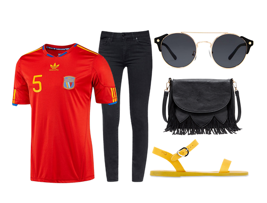 Spain World Cup look