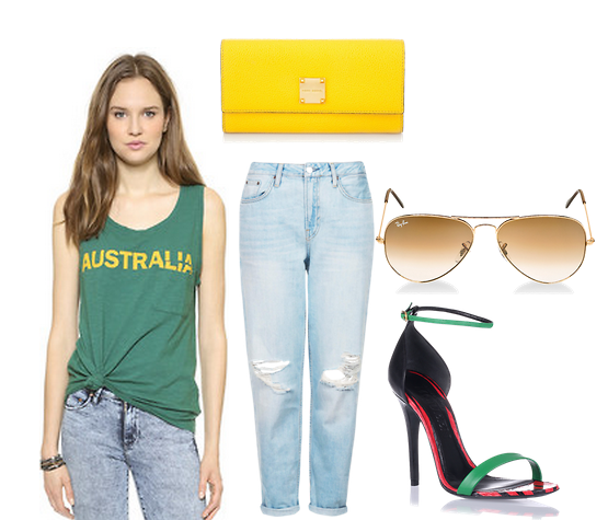 Australia World Cup Look