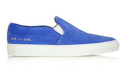 Common Projects Suede Slip Ons