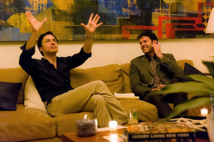 Zach Braff, Patrick Healy 