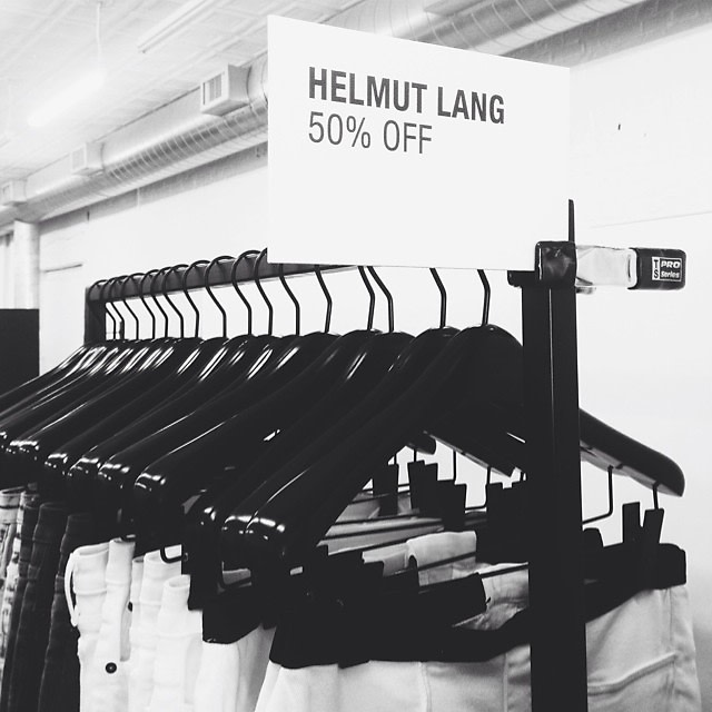 Helmut Lang Sale 