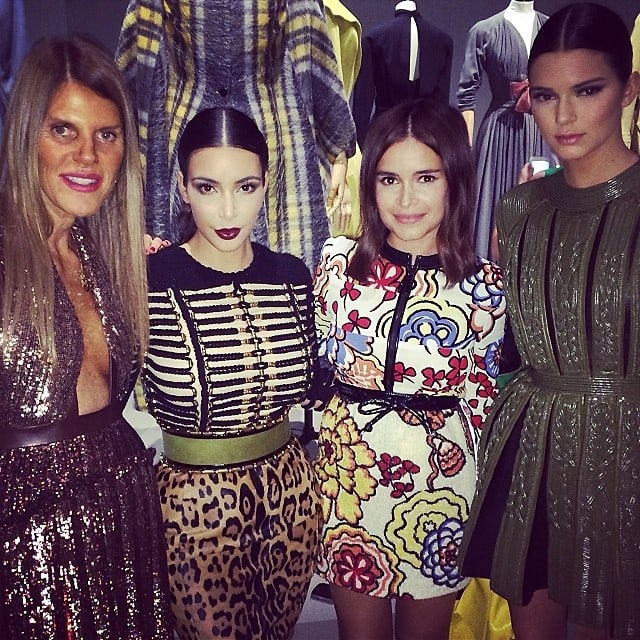 Anna Dello Russo, Kim Kardashian, Miroslava Duma, Kendall Jenner