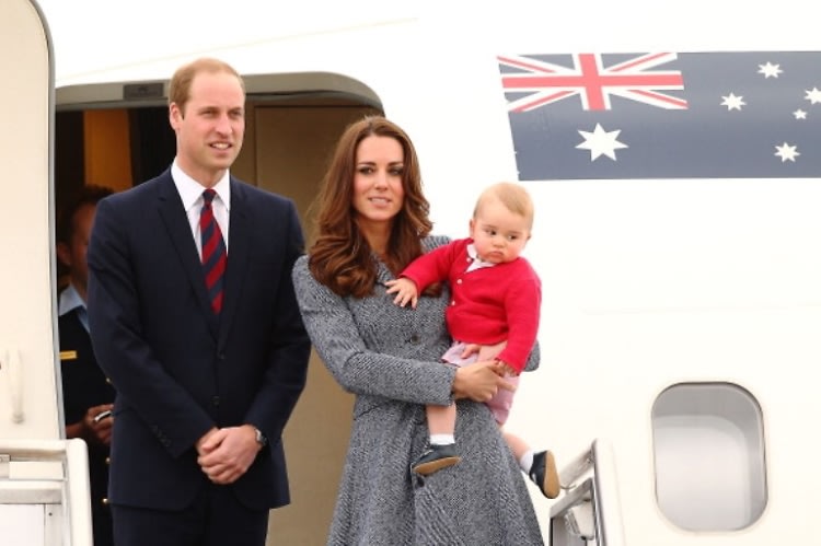 Prince William, Kate Middleton, Prince George