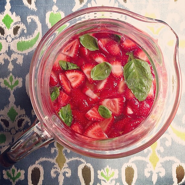 Strawberry Basil Margarita 