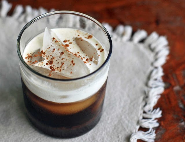 Iced Mexican Coffee with Café De Olla