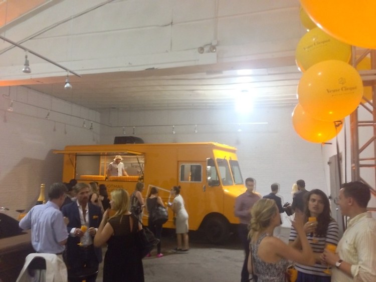 Clicquot Mail Launch at the Veuve Clicqout Post Office