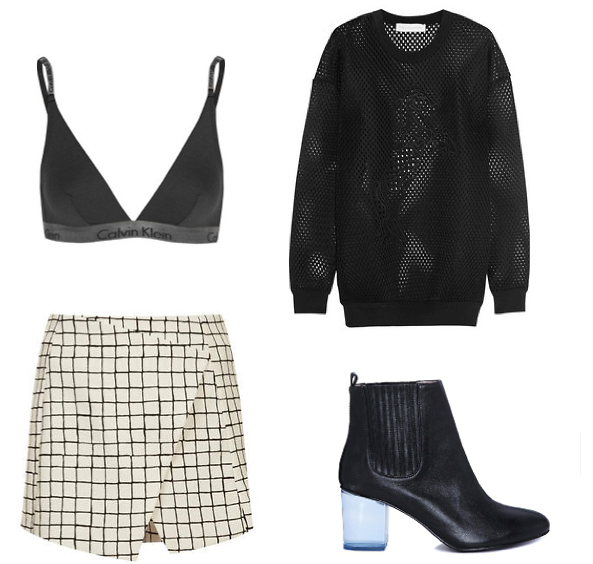 Mesh Top Outfit 2