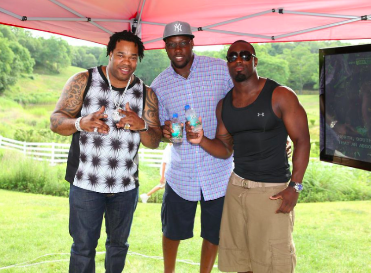 Busta Ryhmes, Jason Pierre-Paul, Stevie Brown