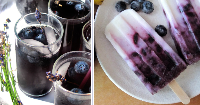 blueberry cocktails 