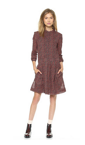 Band of Outsiders floral shirtdress